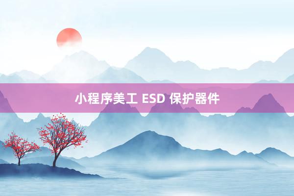 小程序美工 ESD 保护器件